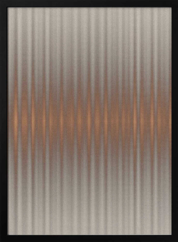 Tablou înramat „Euphoria - Gray and Orange” de Alma