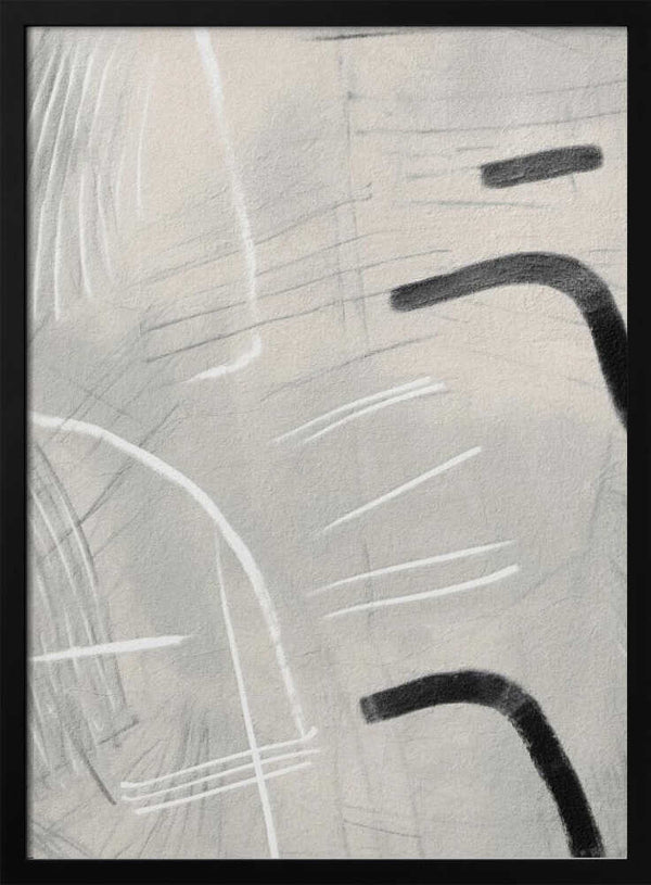 Tablou înramat „Gestual #3” de Alma