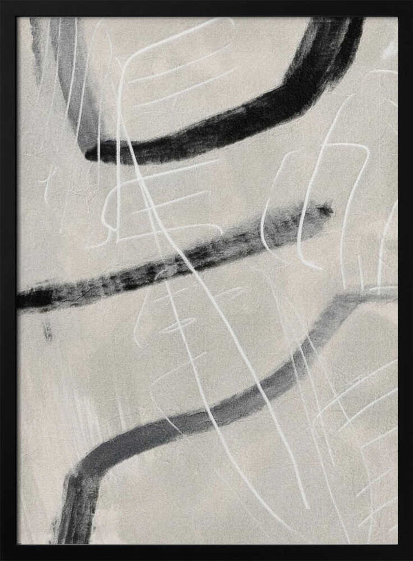 Tablou înramat „Gestual #4” de Alma