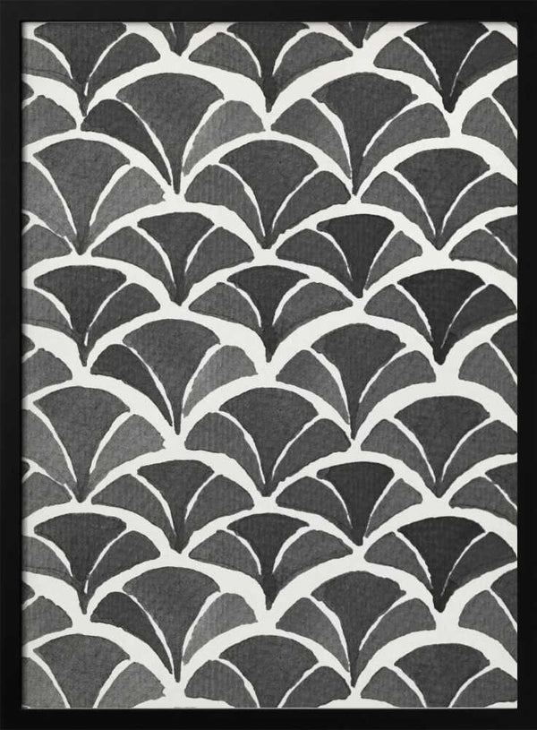 Tablou înramat „FAN FAN” de Fun Qui