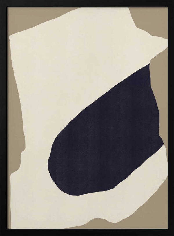 Tablou înramat „Contrasting Shapes” de Little Dean