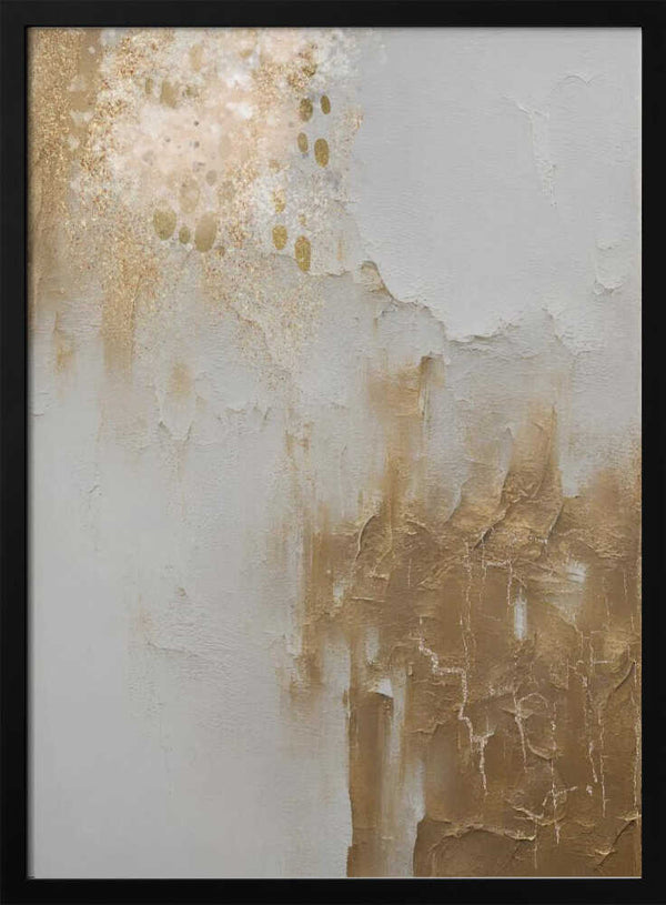 Tablou înramat „Marble in Gold” de Sally Ann Moss