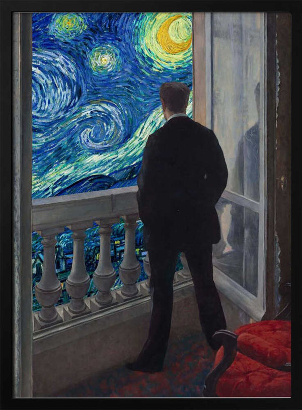 Tablou înramat „Starry Night View” de Dikhotomy