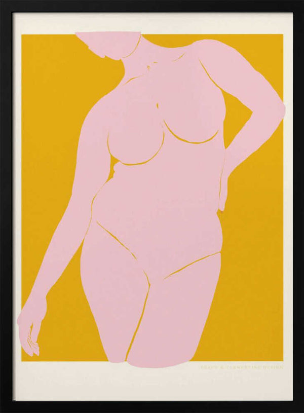 Tablou înramat „Pandc Figure1 Copy 2” de Jenny Liz Rome