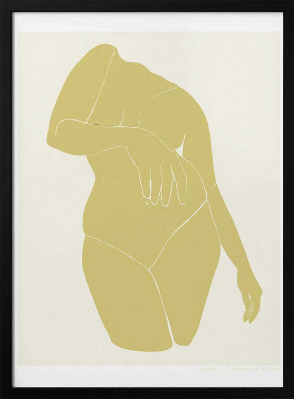 Tablou înramat „P&c Figure#6 Copy 2” de Jenny Liz Rome