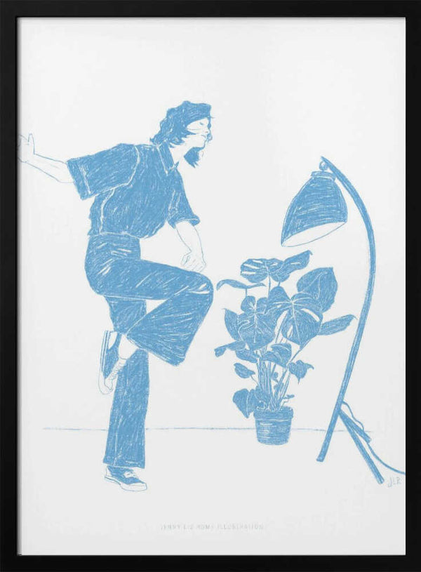 Tablou înramat „Jlr Dancing4 Copy” de Jenny Liz Rome