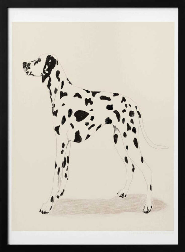 Tablou înramat „Pandc Dalmation” de Jenny Liz Rome