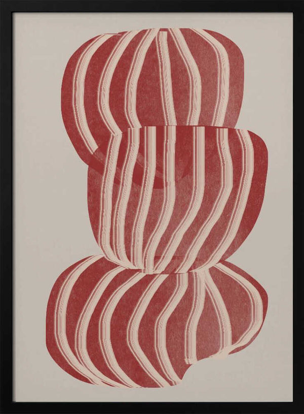 Tablou înramat „Striped Balance” de THE MIUUS STUDIO