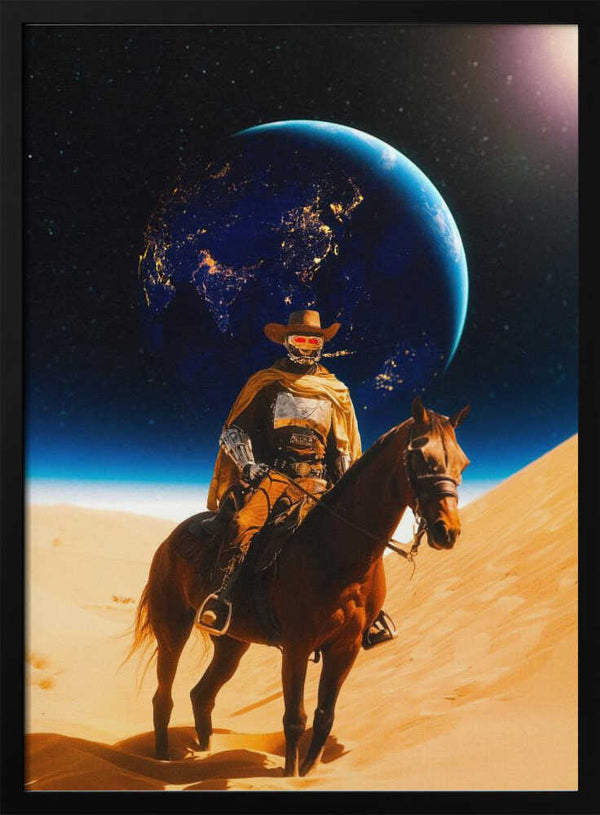 Tablou înramat „Space Cyborg” de Taudalpoi