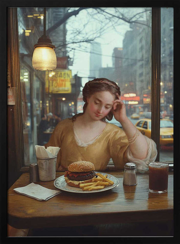 Tablou înramat „Diner disappointment” de Dikhotomy