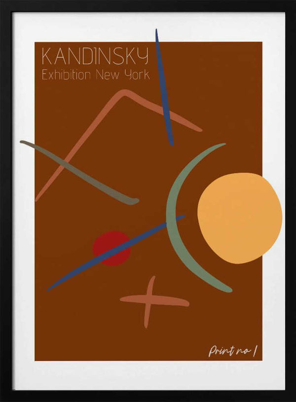 Tablou înramat „Geometric Harmony” de Treechild