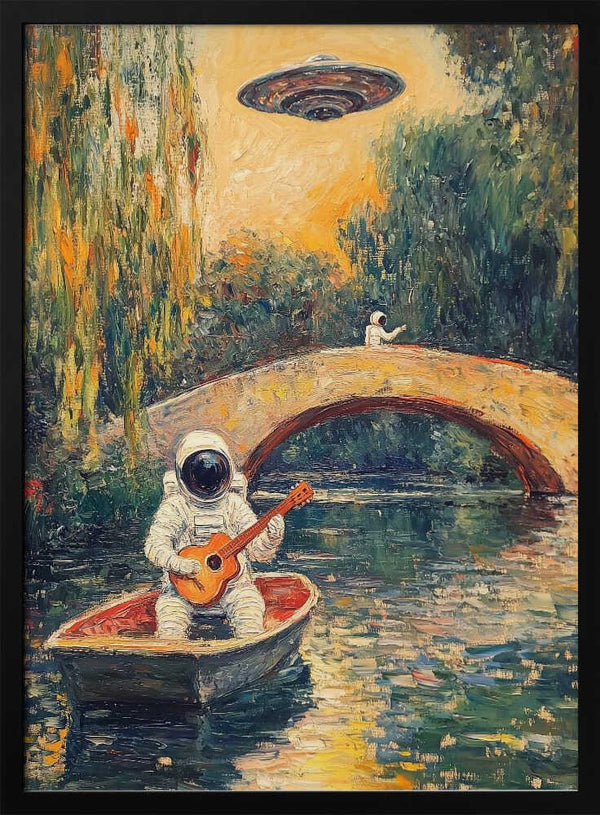 Tablou înramat „Ballad to the river” de Dikhotomy