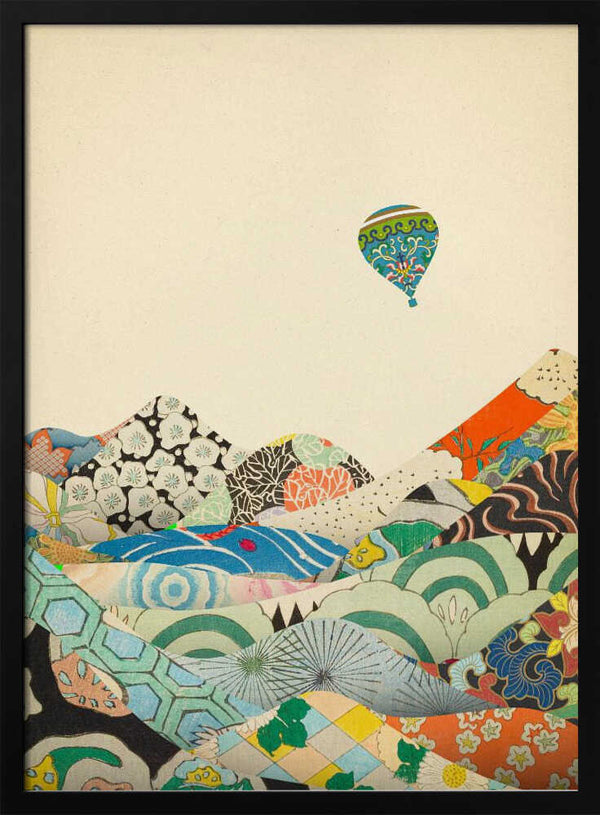 Tablou înramat „Landscape Pattern #1” de Taudalpoi