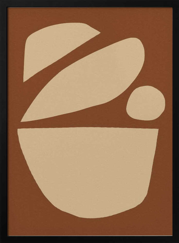 Tablou înramat „Abstract Balance” de Treechild