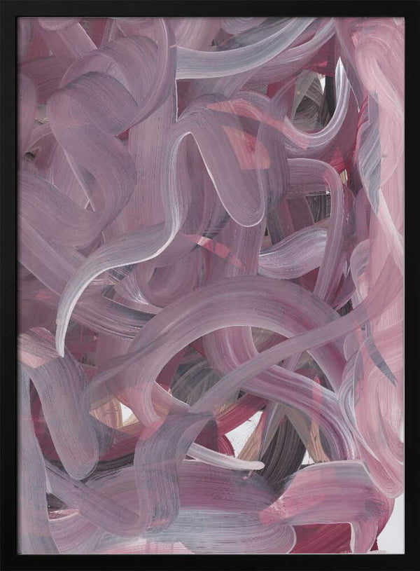 Tablou înramat „Pink abstract” de Maira Ribena