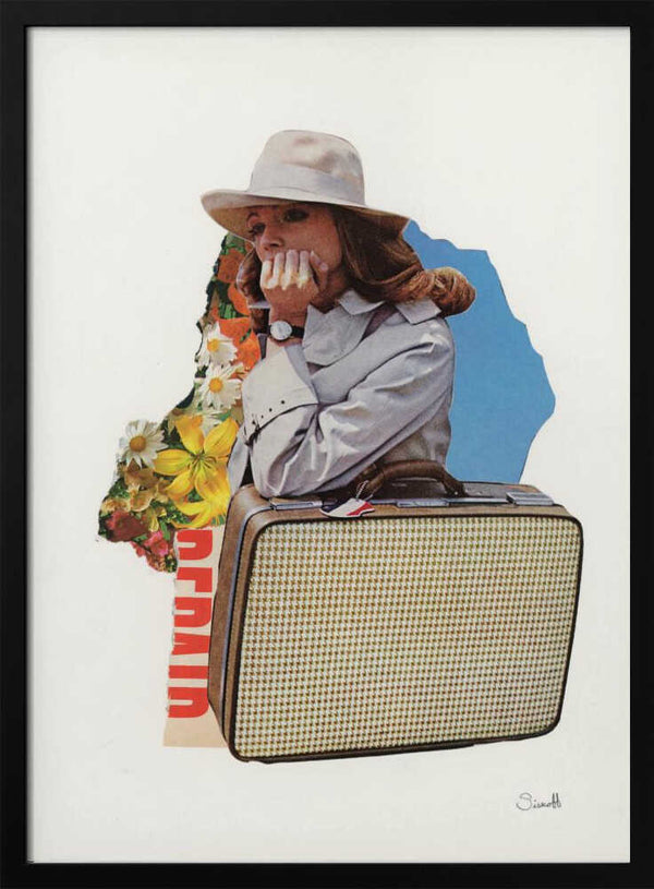 Tablou înramat „Audrey” de Mikhail Siskoff