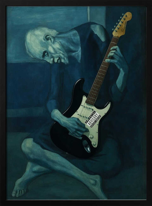 Tablou înramat „The Old Rocker” de Dikhotomy