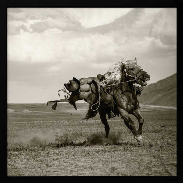 Tablou înramat „Galloping” de Rachel Pansky