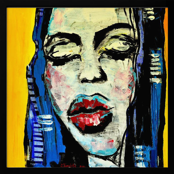 Tablou înramat „Magdalena or waiting room” de Julija Belickienė