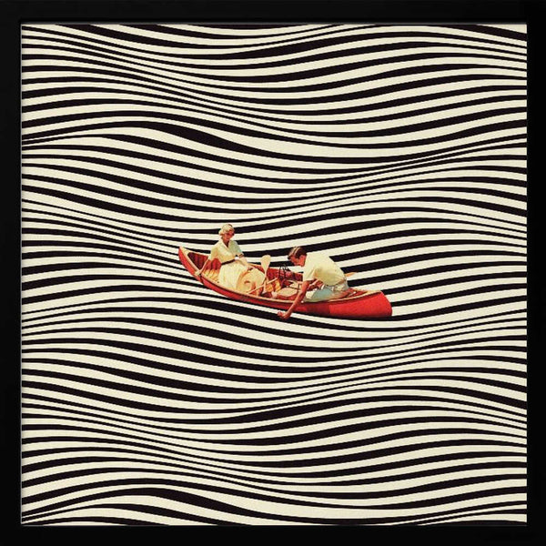 Tablou înramat „The Real Boat Trip” de Taudalpoi