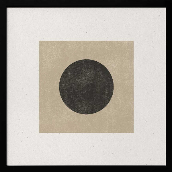 Tablou înramat „Eclipse Silence” de THE MIUUS STUDIO