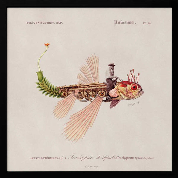 Tablou înramat „Steampunk Voyager” de Dominik Przerwa