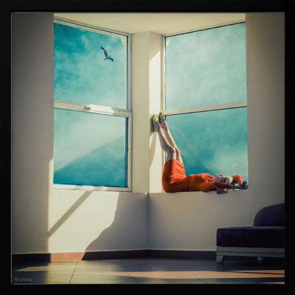 Tablou înramat „room with a view” de ambra