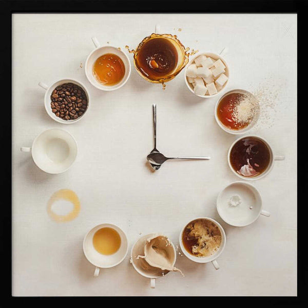 Tablou înramat „It's Always Coffee Time” de Dina Belenko