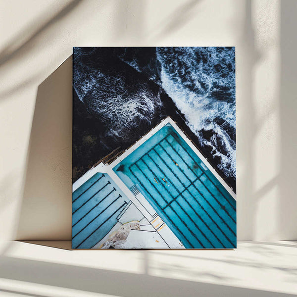 Tablou canvas „Most famous ocean pool in Australia” de Asad Sarfraz