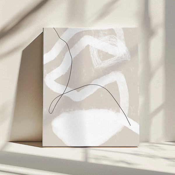 Tablou canvas „Organic Lines And Shapes” de uplusmestudio