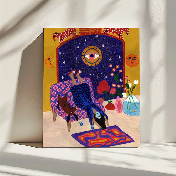 Tablou canvas „Day off from office” de Jota de jai