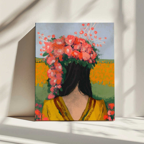 Tablou canvas „Floral Reverie” de Treechild