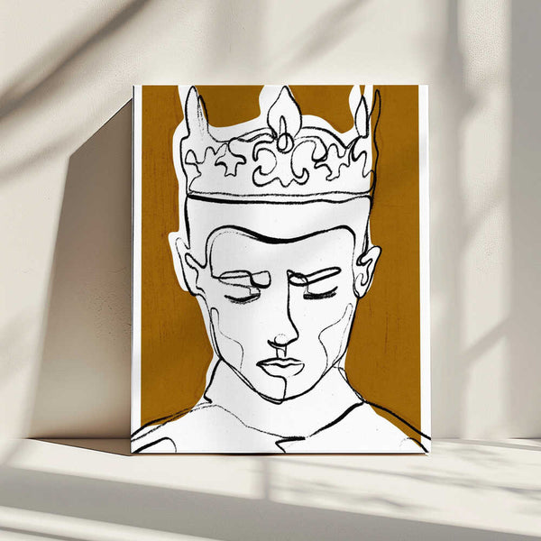 Tablou canvas „Silent Monarch” de Treechild