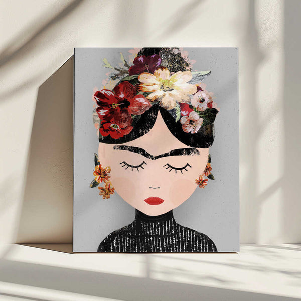 Tablou canvas „Floral Serenity” de Treechild