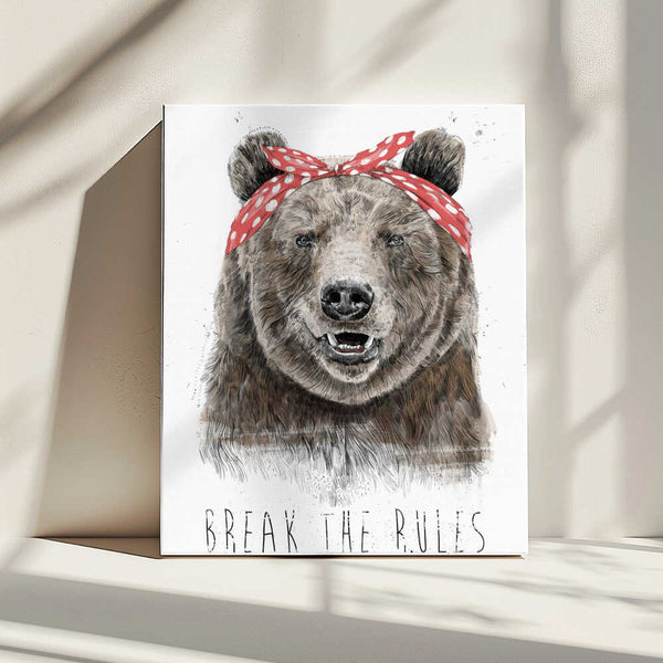 Tablou canvas „Break the rules” de Balazs Solti