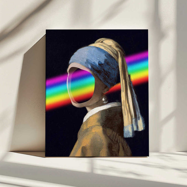 Tablou canvas „Rainbow Portrait” de Artelele