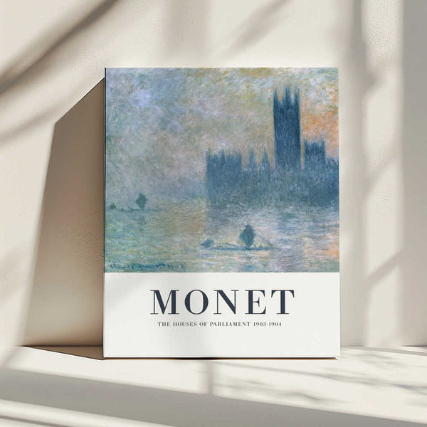 Tablou canvas „The Houses of Parliament” de Claude Monet