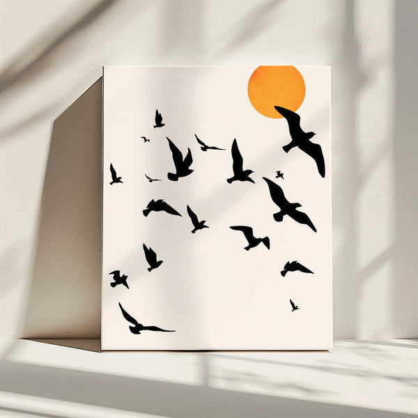 Tablou canvas „Dancing In the Sky” de Kubistika