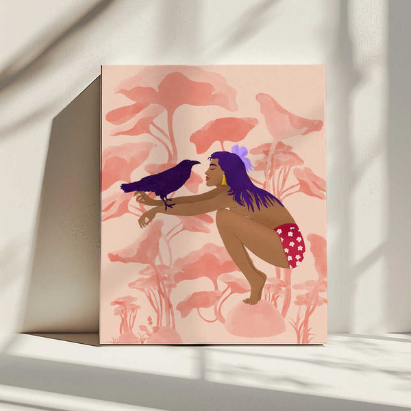 Tablou canvas „Raven” de Jota de jai