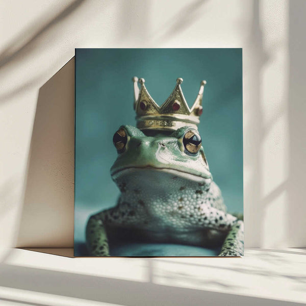 Tablou canvas „Regal Amphibian” de Treechild