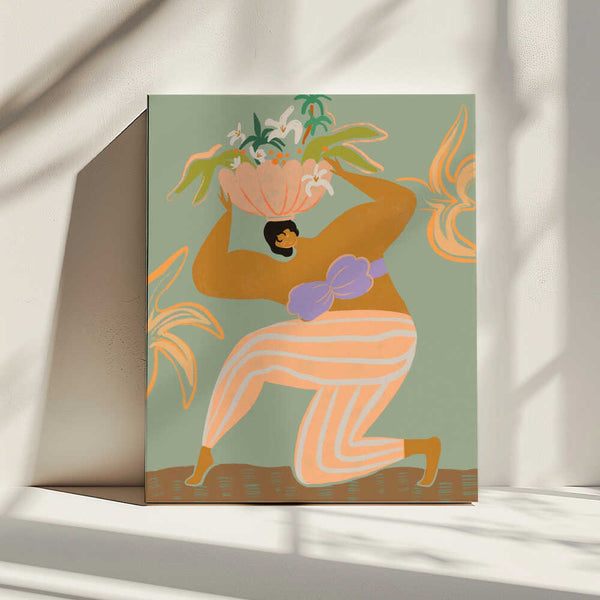 Tablou canvas „The Weight Of The World” de Arty Guava