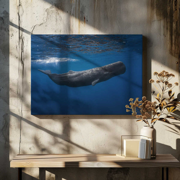 Tablou canvas „Sperm whale” de Barathieu Gabriel