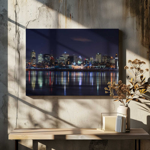 Tablou canvas „Montreal Night” de YuppiDu