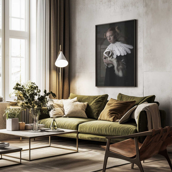 Tablou înramat „My sweet skunk friens” de Carola Kayen-Mouthaan