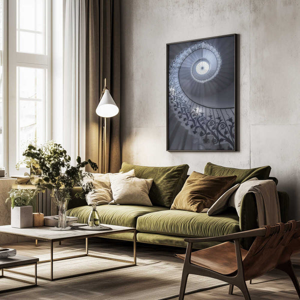 Tablou înramat „Tulip Stairs” de Massimo Cuomo