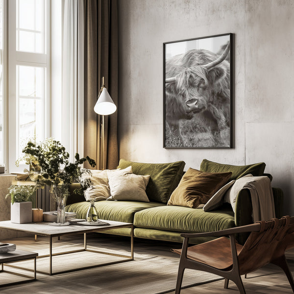 Tablou înramat „The Bull” de Jacky Parker