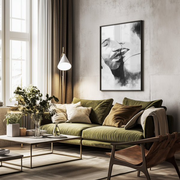 Tablou înramat „Kiss Close” de Pictufy Studio II