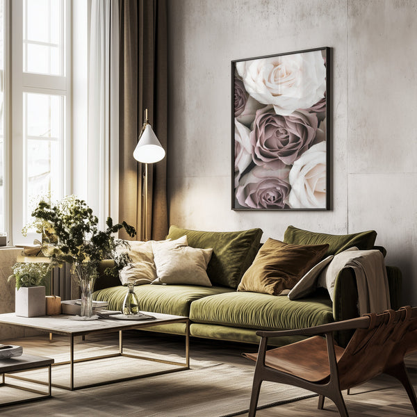 Tablou înramat „Roses” de Pictufy Studio III