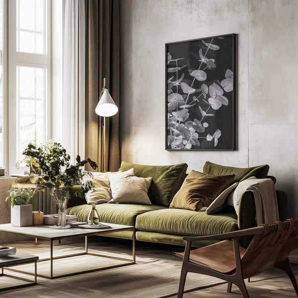 Tablou înramat „Eucalyptus_Negative_003” de Pictufy Studio III