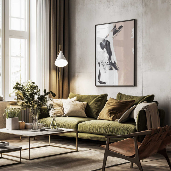 Tablou înramat „Monochrome Elegance” de uplusmestudio